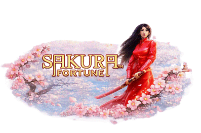 Sakura Fortune japonski avtomat s češnjevimi cvetovi in samurajsko princeso
